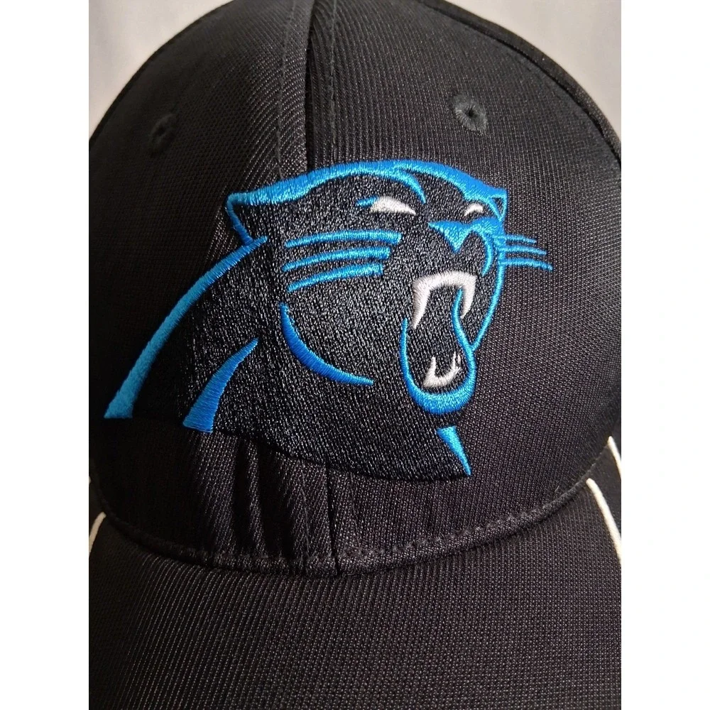 NFL Carolina Panthers Black Basic Adjustable Cap/Hat by Fan Favorite